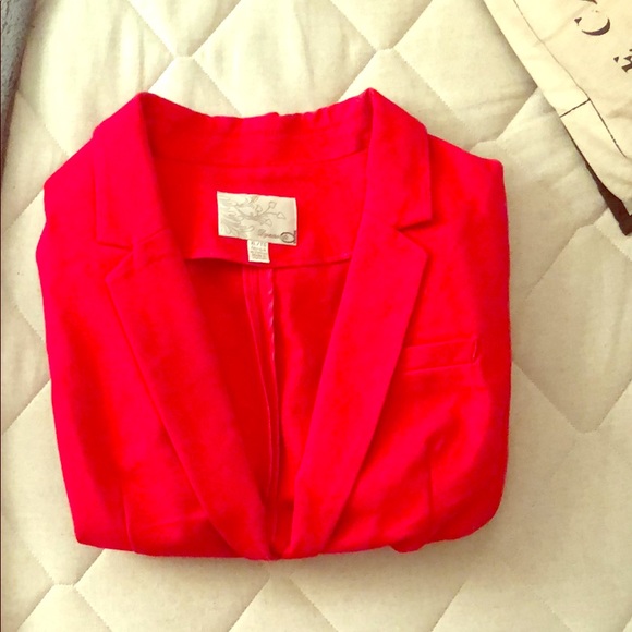 Flirty Red Dynamite Blazer - Picture 2 of 6